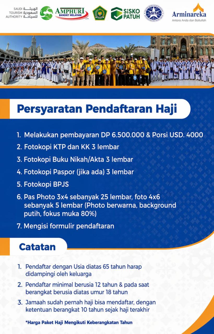 biaya haji plus 2026 - 082245155131