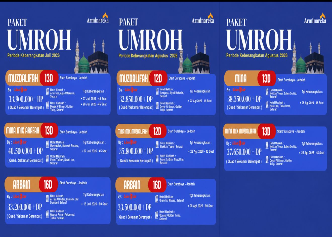 harga umroh