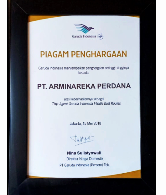 TENTANG KAMI arminareka top agent garuda